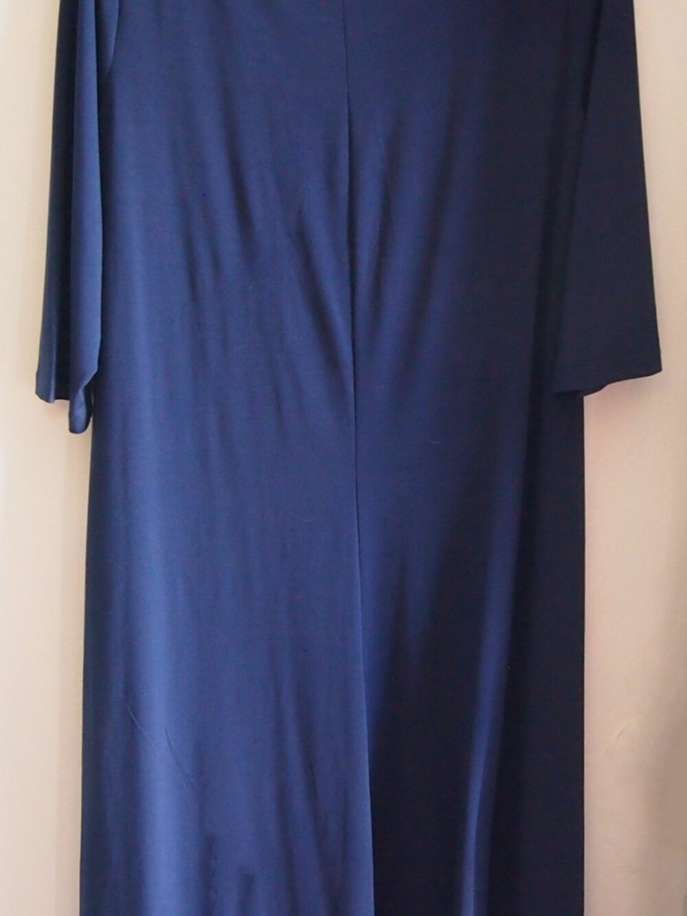 Roman's Blue A-line Dress